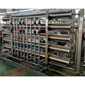 Stainless steel pipe for water treatment