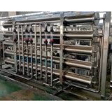 Stainless steel pipe for water treatment